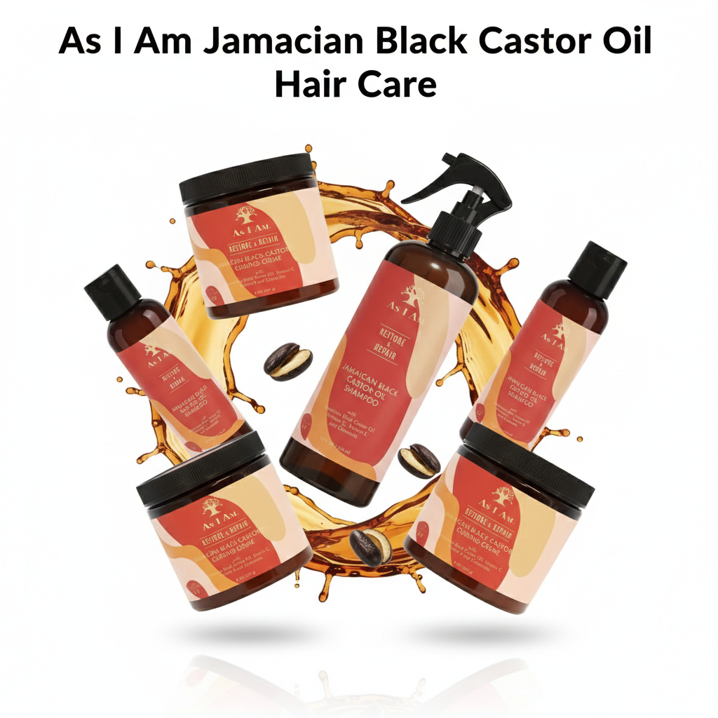 As I Am Jamaican Black Castor Oil Hair Care