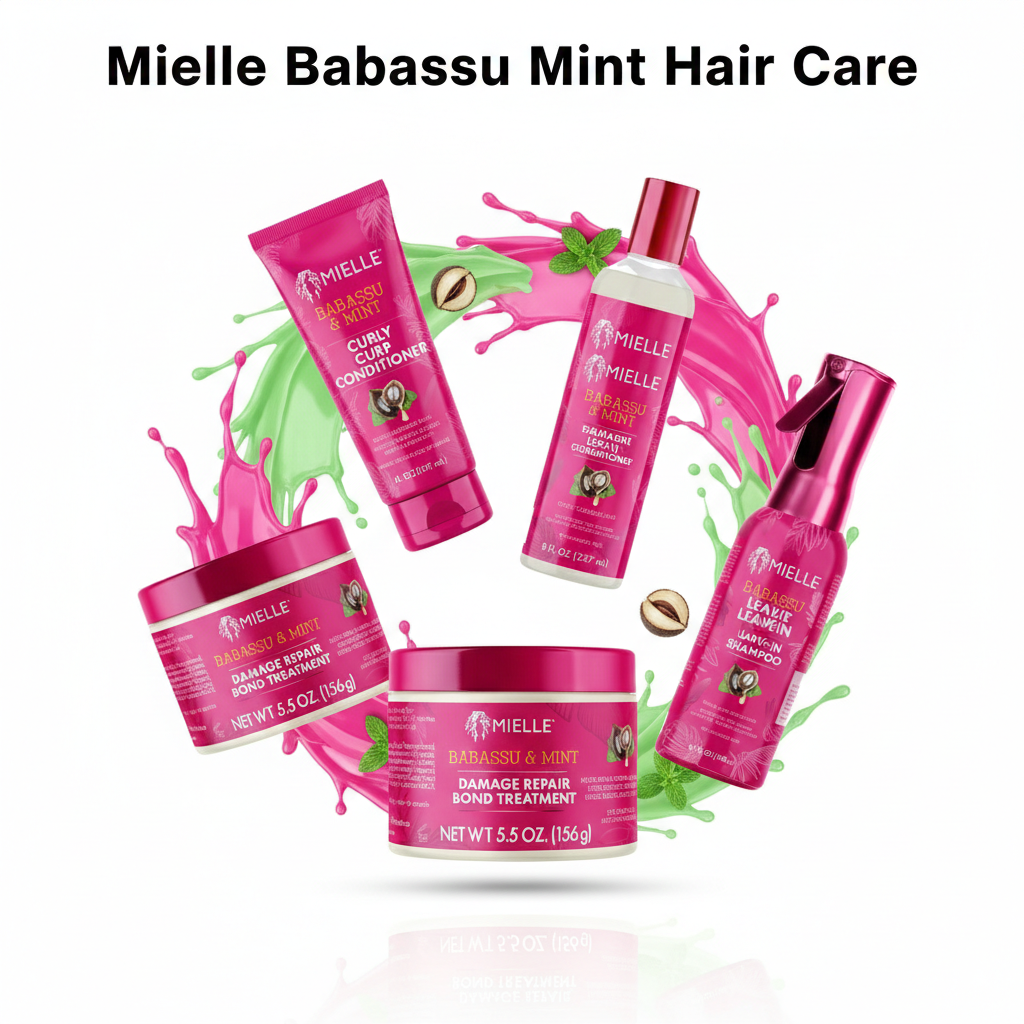 Mielle Babassu Mint Hair Care