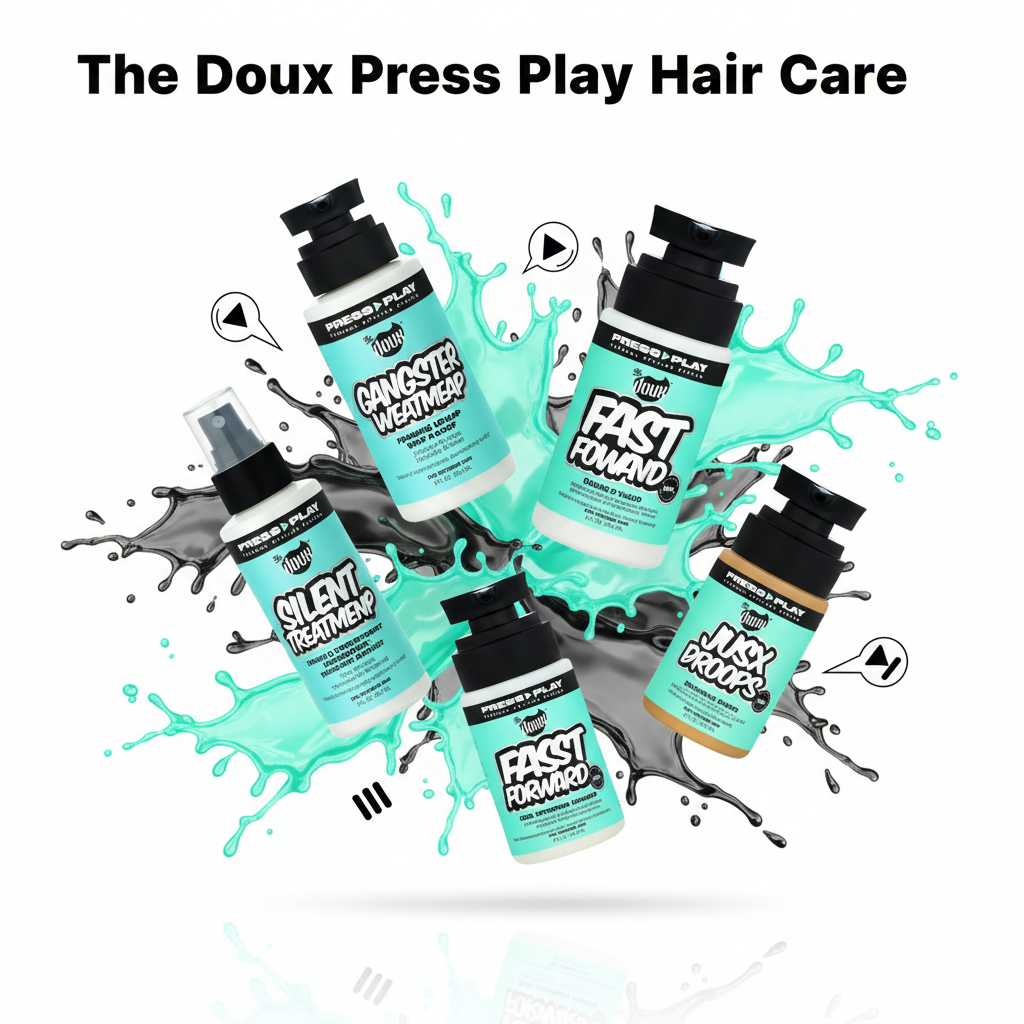 The Doux Press Play Hair Care