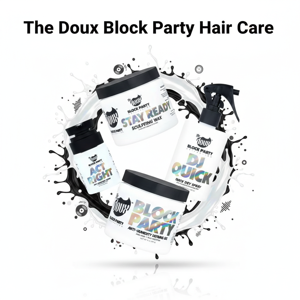 The Doux Block Party Hair Care