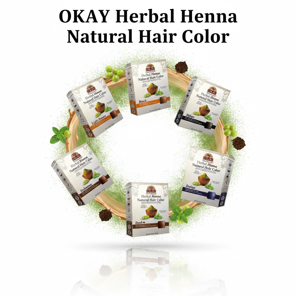OKAY Herbal Henna Natural Hair Color