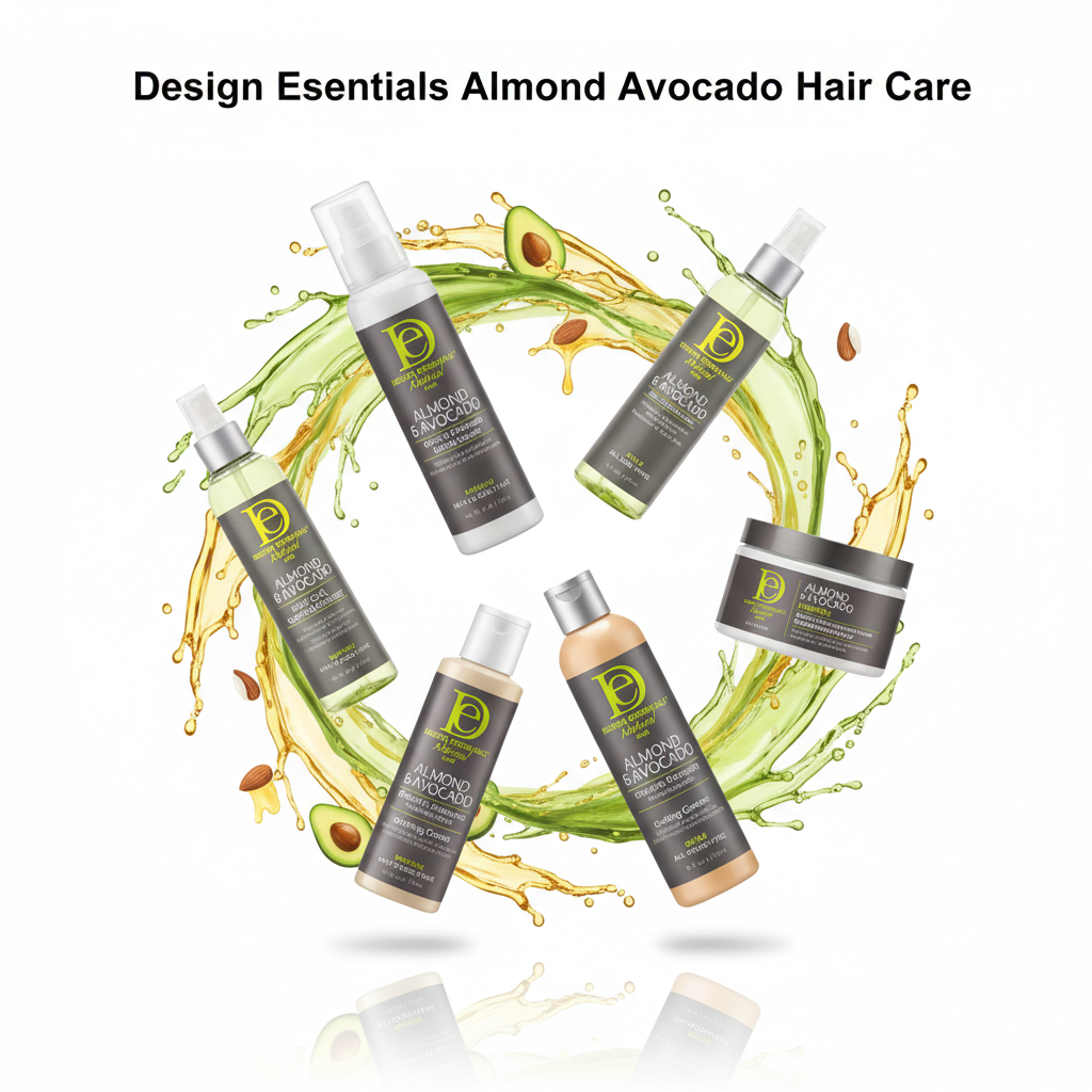 Design Essentials Almond Avocado Hair Care