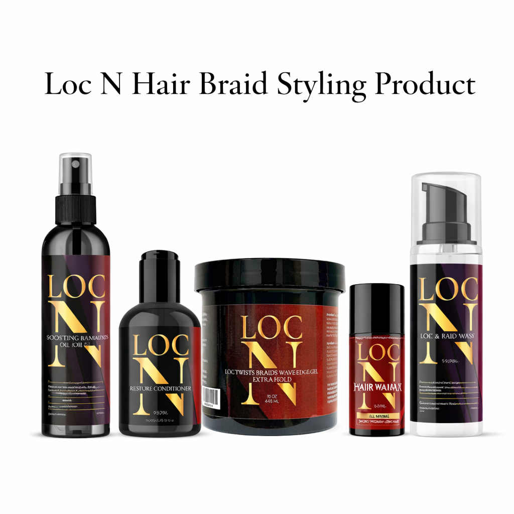Loc N Hair Braid Styling Product