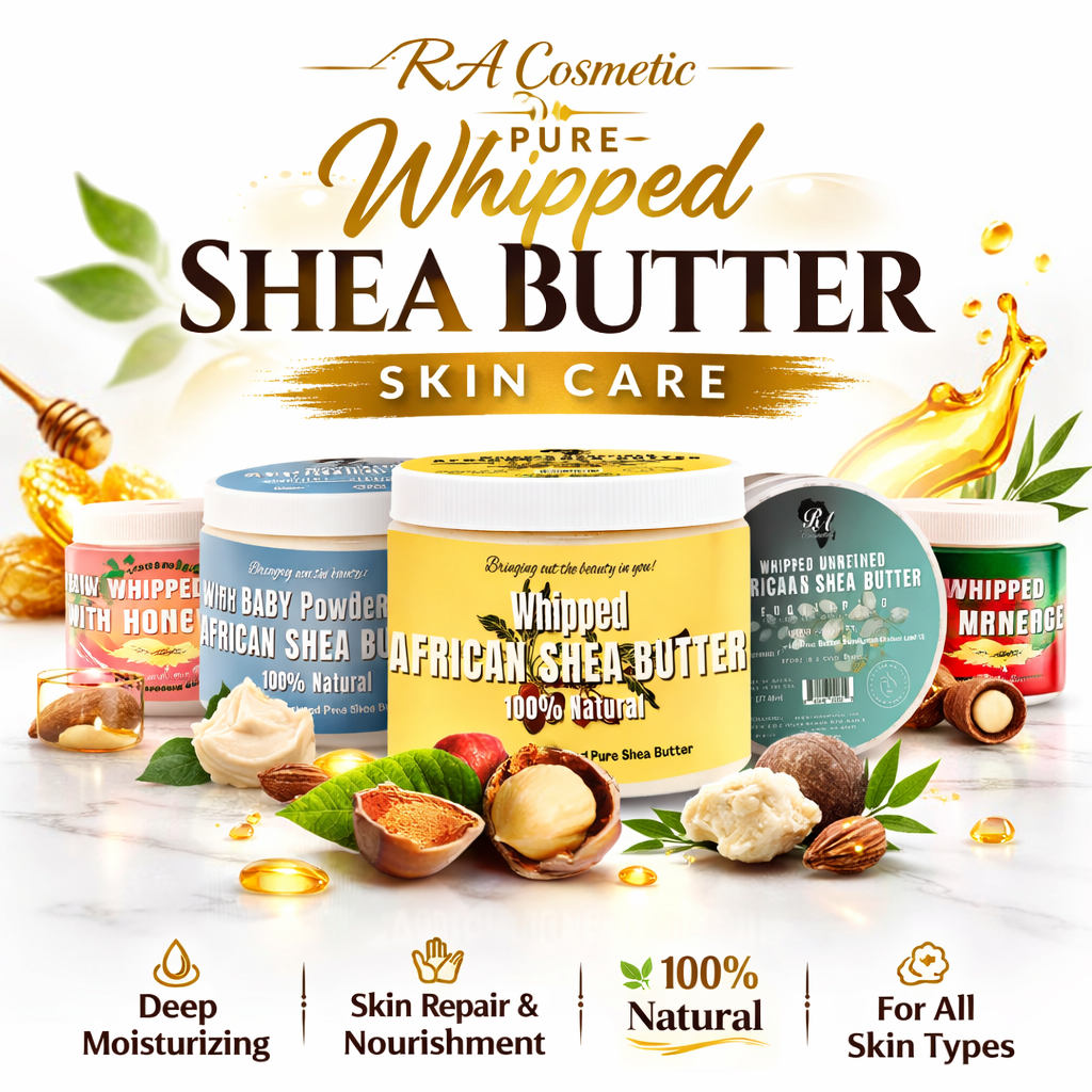 RA Cosmetic Pure Whipped Shea Butter Skin Care