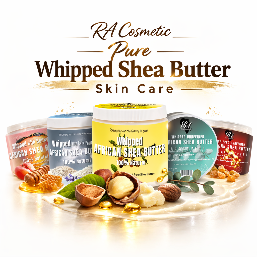 RA Cosmetic Pure Whipped Shea Butter Skin Care