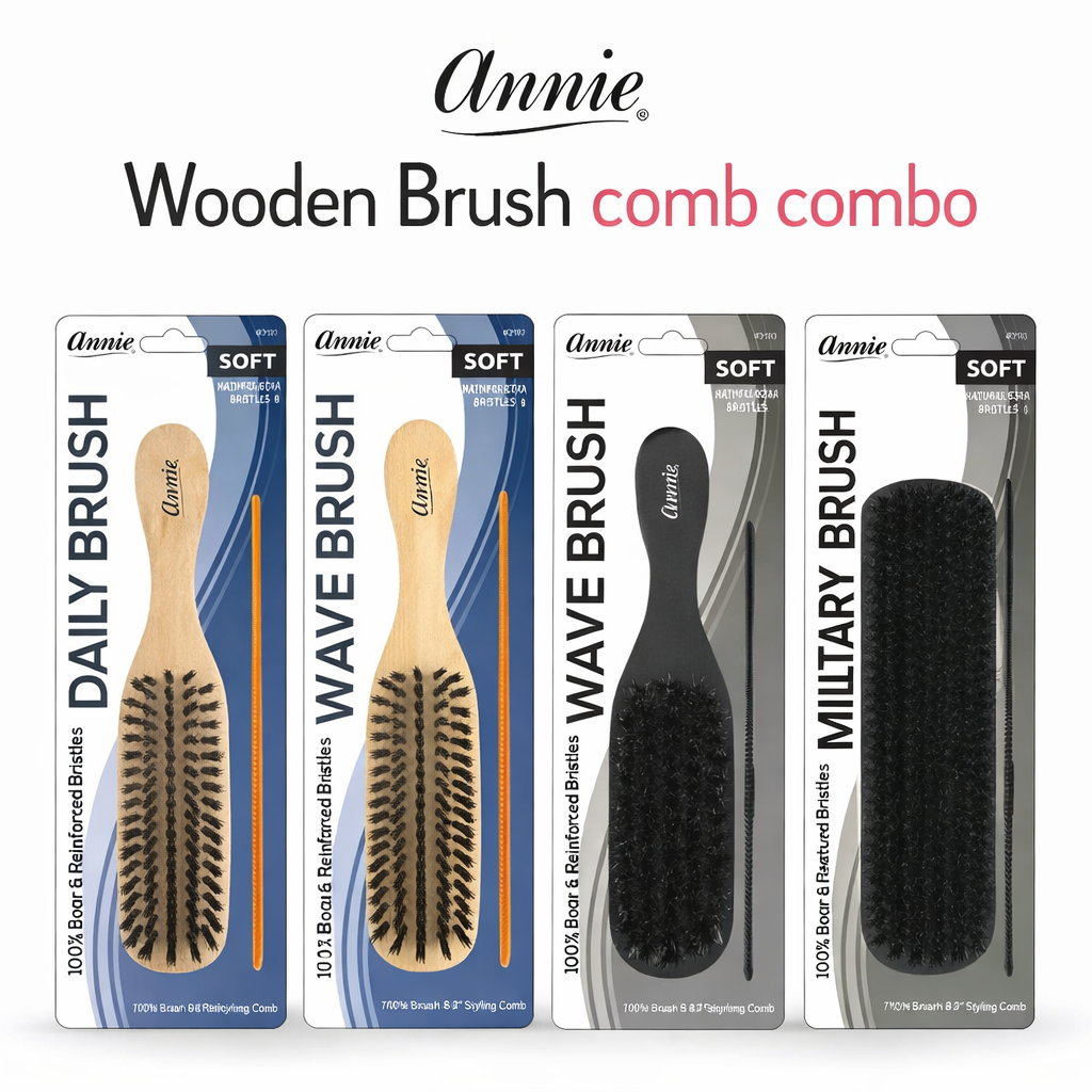 Annie Wooden Bruse comb combo