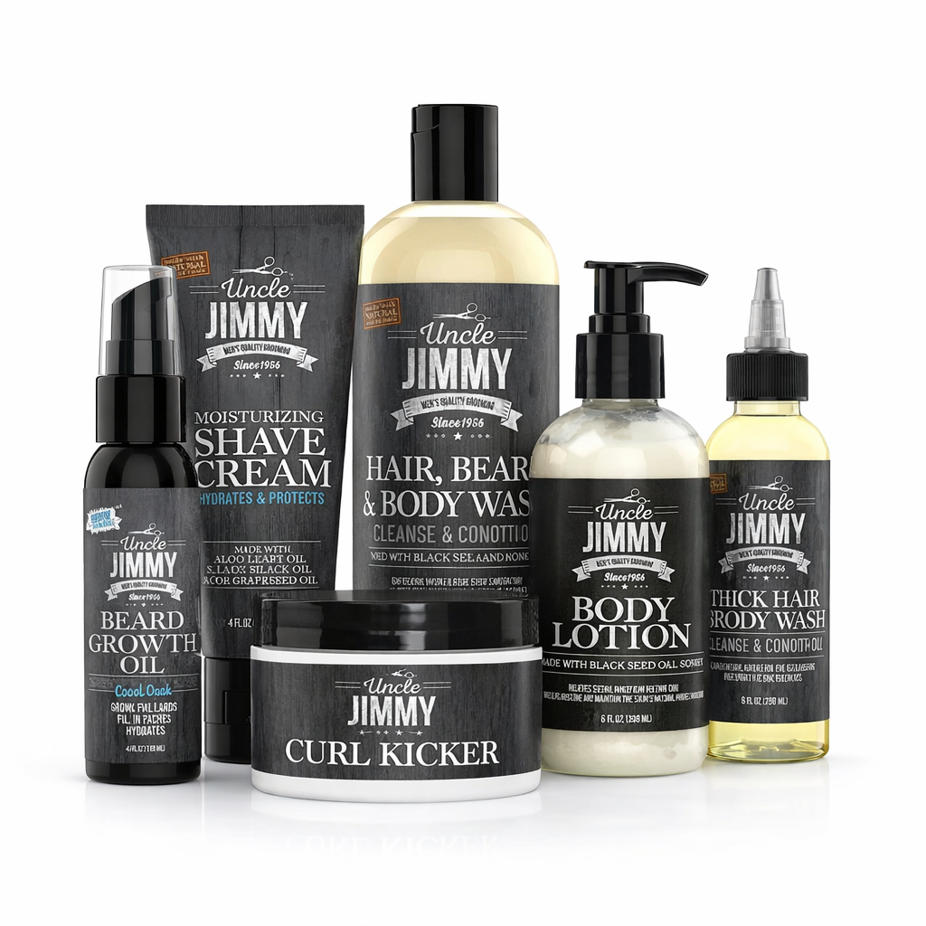 Uncle Jimmy Hair Body Beard Control
