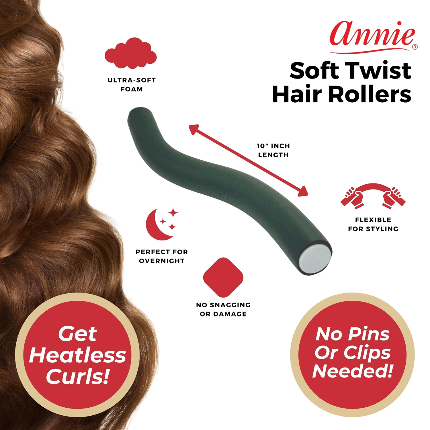 Annie Soft Twist Hair Roller