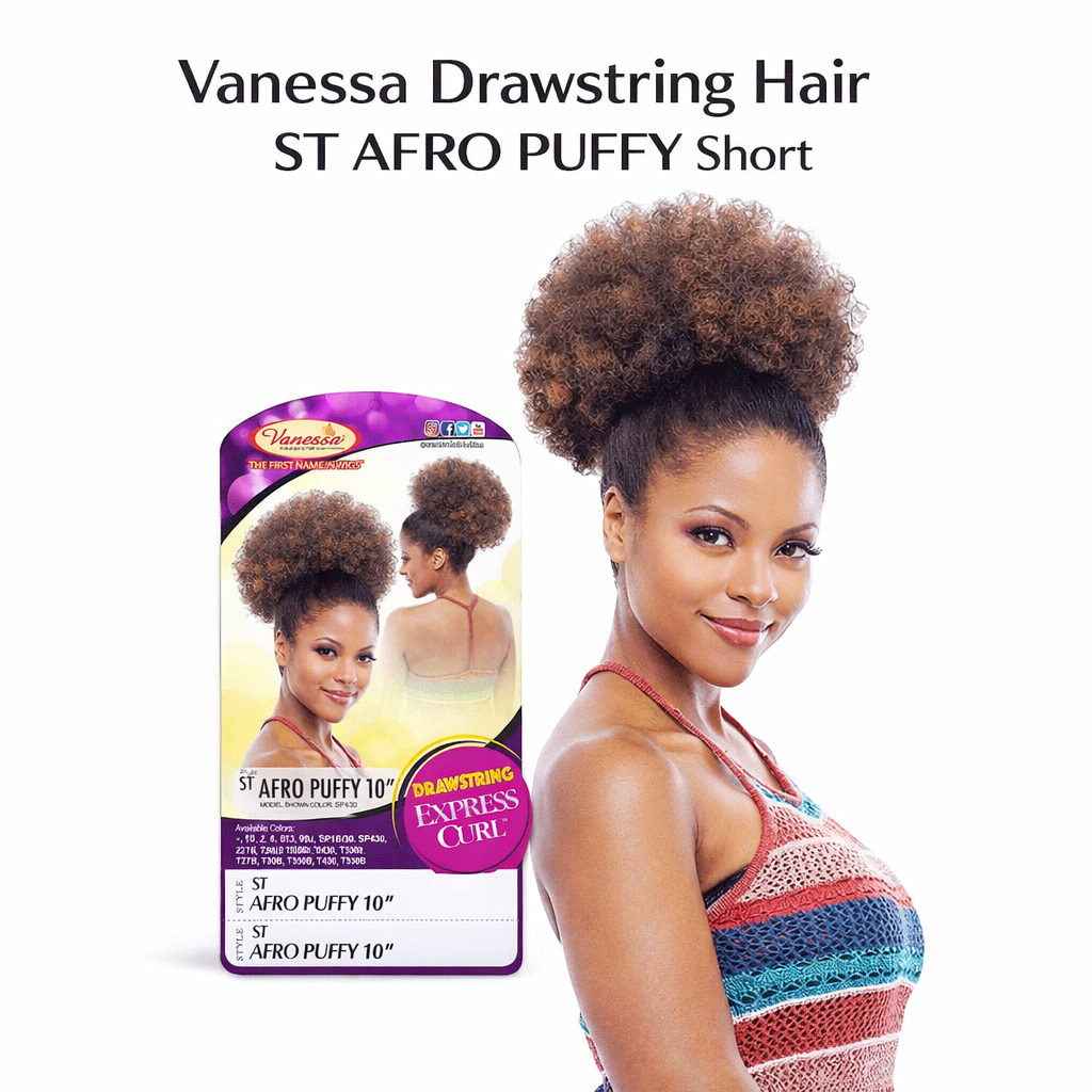 Vanessa Drawstring Hair ST AFRO PUFFY Short Coming Soon