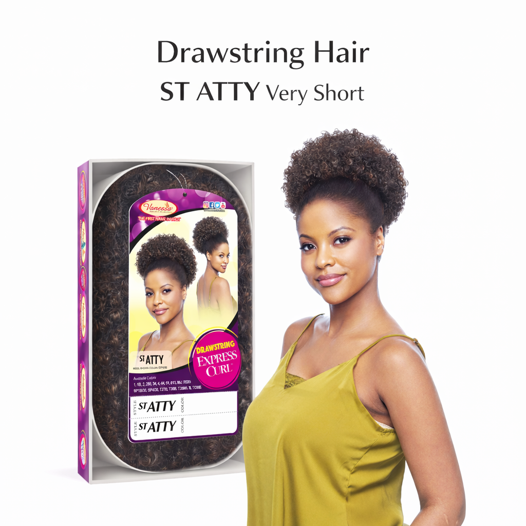 Drawstring Ponytail Extension Hair ST ATTY Very Short Coming Soon