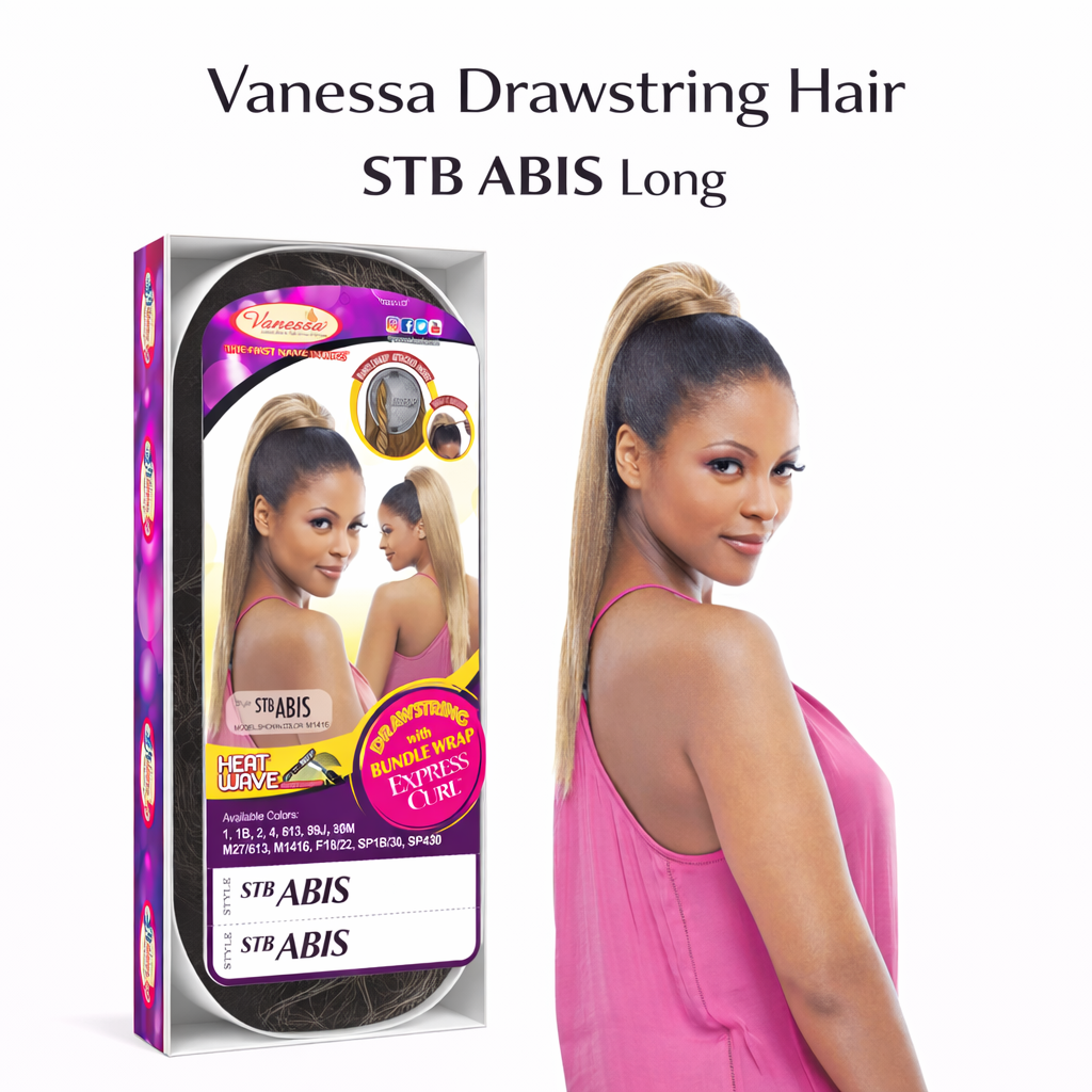 Vanessa Drawstring Ponytail Hair Extension STB ABIS Long Coming Soon