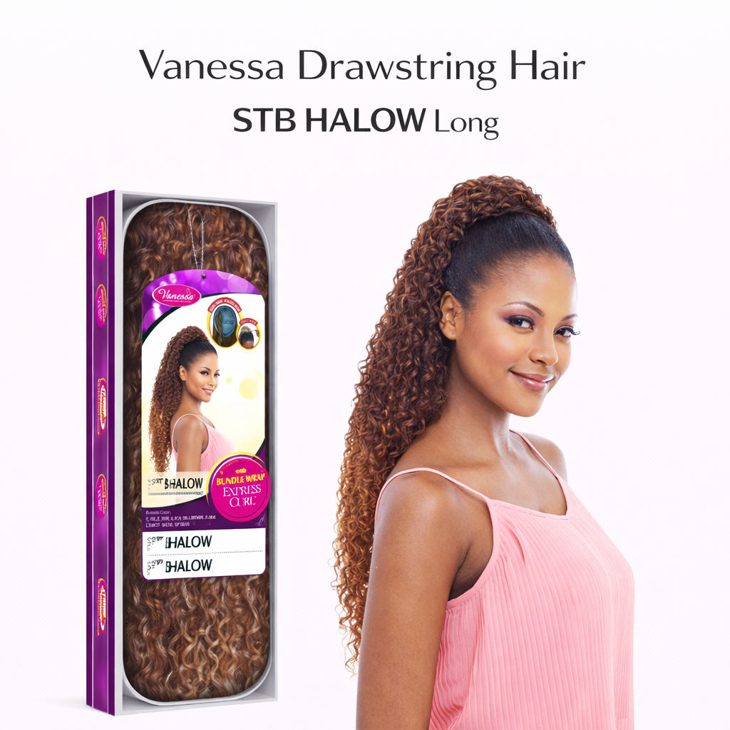 Vanessa Drawstring Ponytail Hair Extension STB HALOW Long Coming Soon