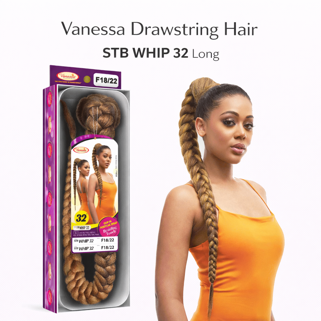 Vanessa Drawstring Ponytail Hair Extension STB WHIP 32 Long Coming Soon