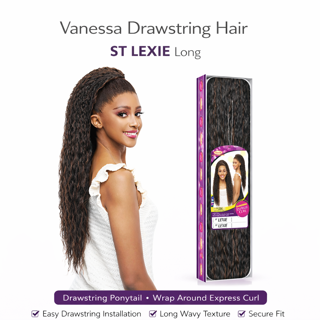 Vanessa Drawstring Ponytail Hair Extension ST LEXIE Long Coming Soon