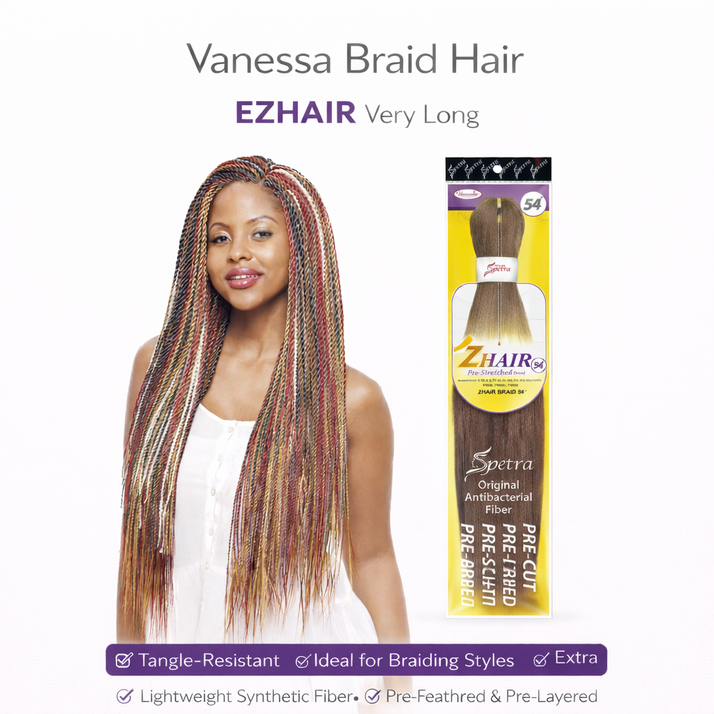 Vanessa Braiding Hair Extension EZHAIR Very Long Coming Soon