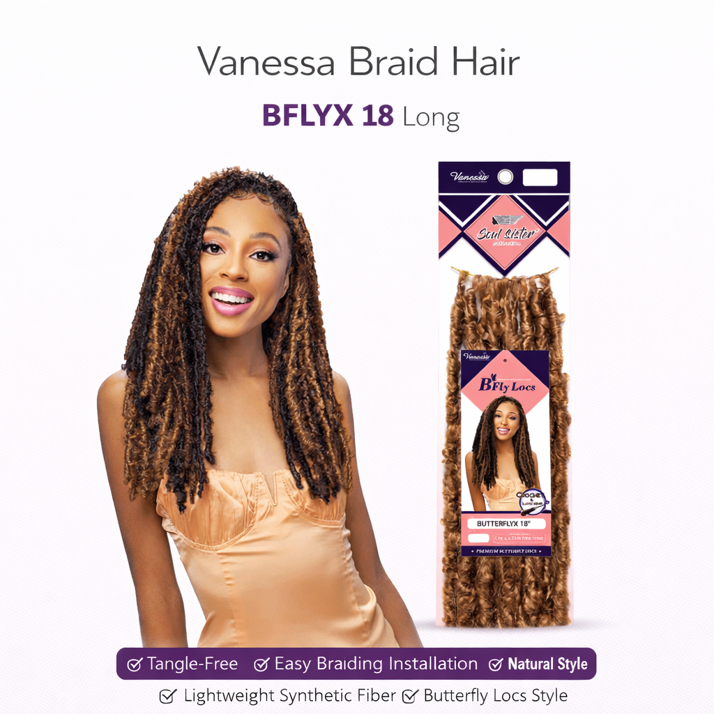 Vanessa Braid Hair BFLYX 18 Long Coming Soon