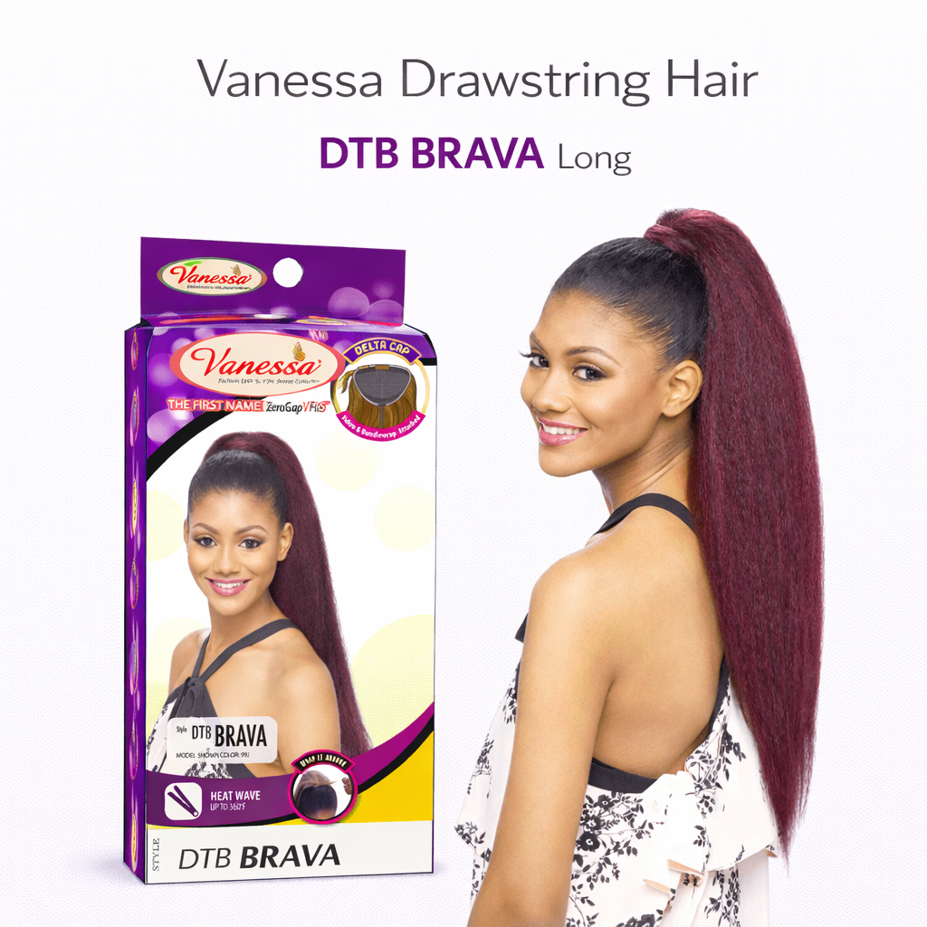 Vanessa Drawstring Ponytail Hair Extension DTB BRAVA Long Coming Soon