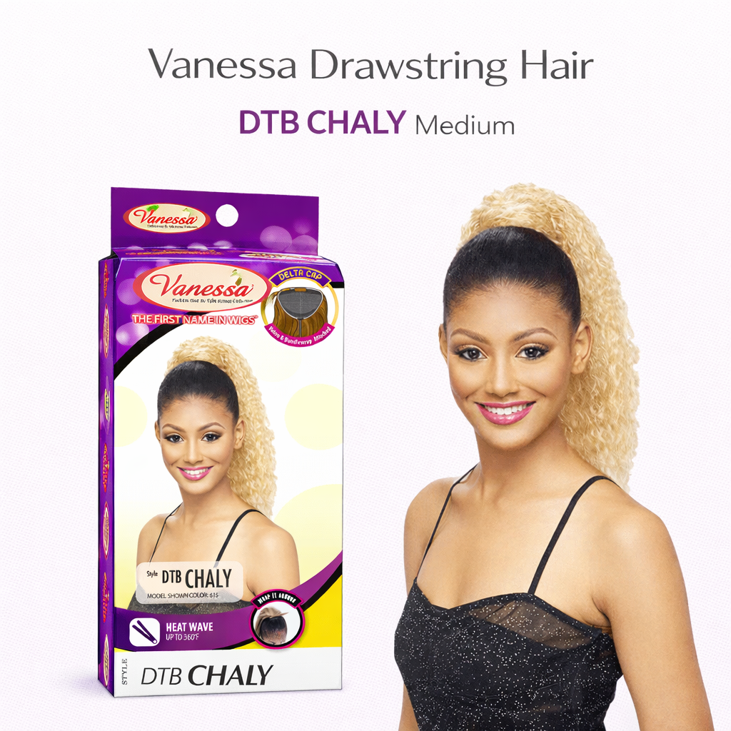 Vanessa Drawstring Ponytail Hair Extension DTB CHALY Medium Coming Soon