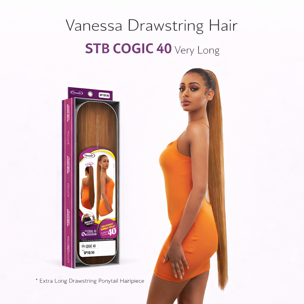 Vanessa Drawstring Hair STB COGIC 40 Very Long Coming Soon