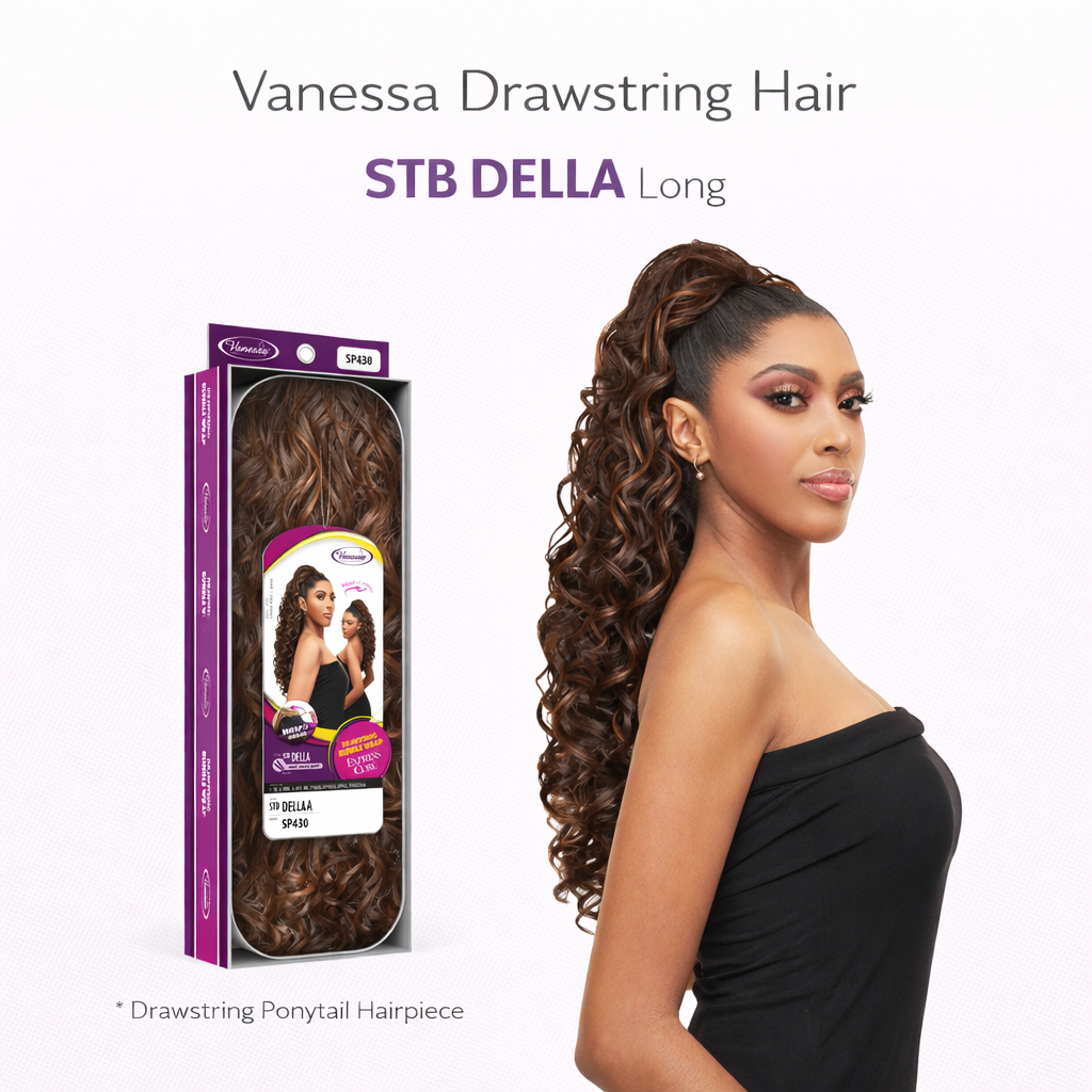 Vanessa Drawstring Ponytail Hair Extension STB DELLA Long Coming Soon