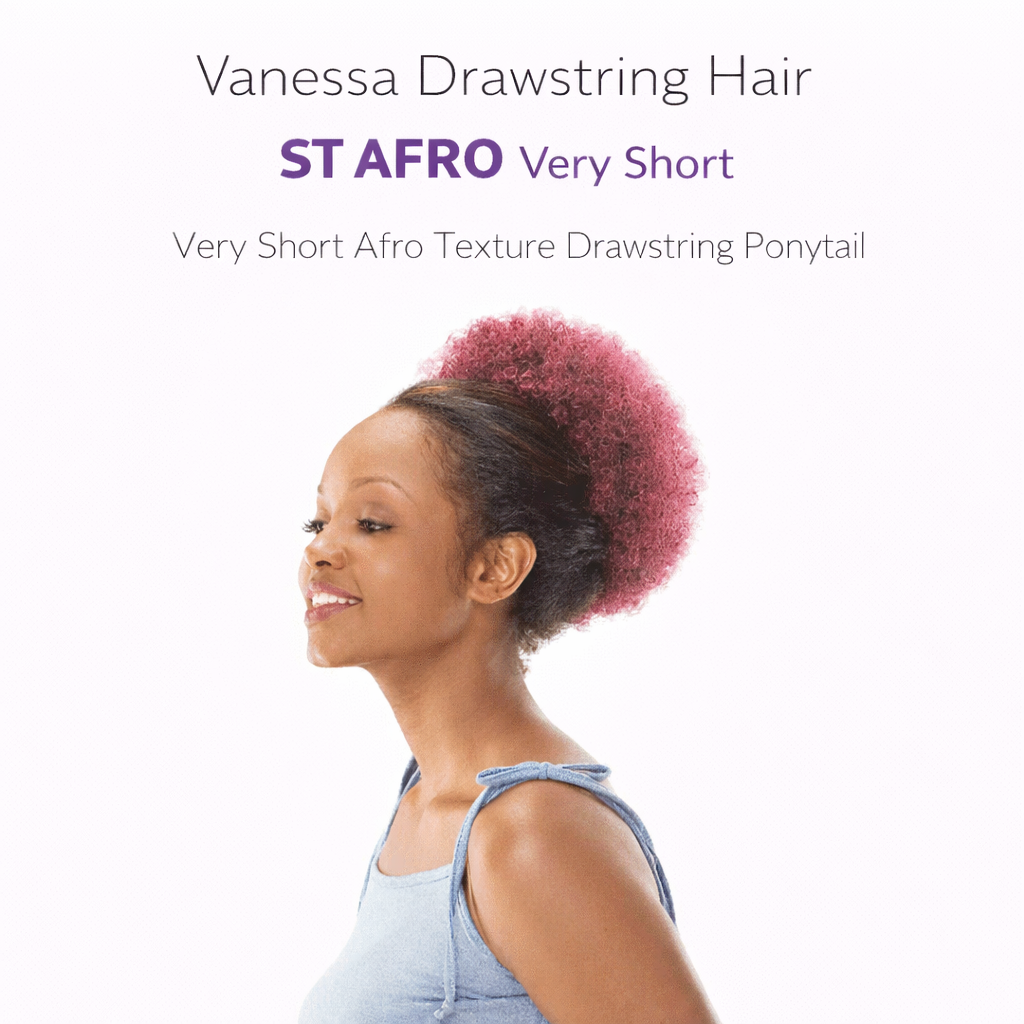 Vanessa Drawstring Hair ST AFRO Very Short Coming Soon