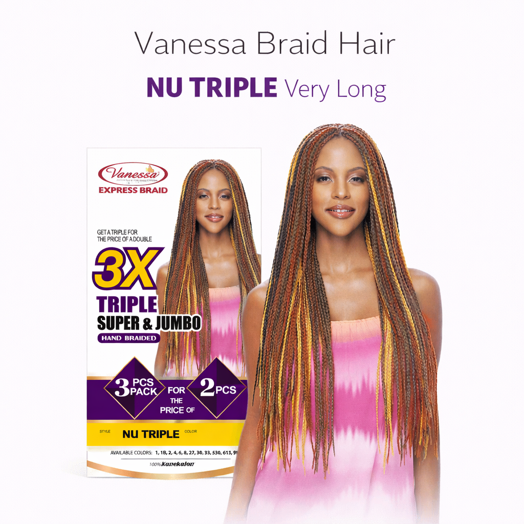 Vanessa Braid Hair NU TRIPLE Very Long Coming Soon