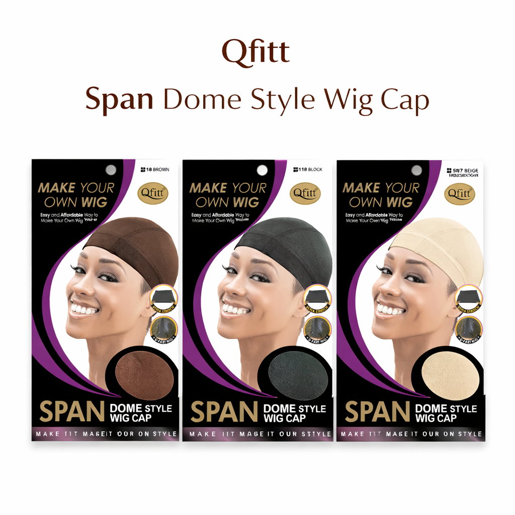 Qfitt Span Dome Style Wig Cap