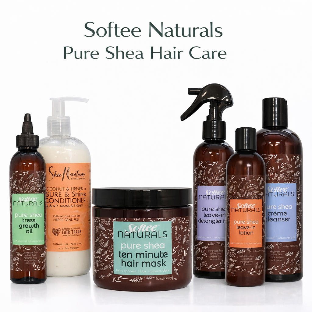 Softee Naturals Pure Shea Hair Care