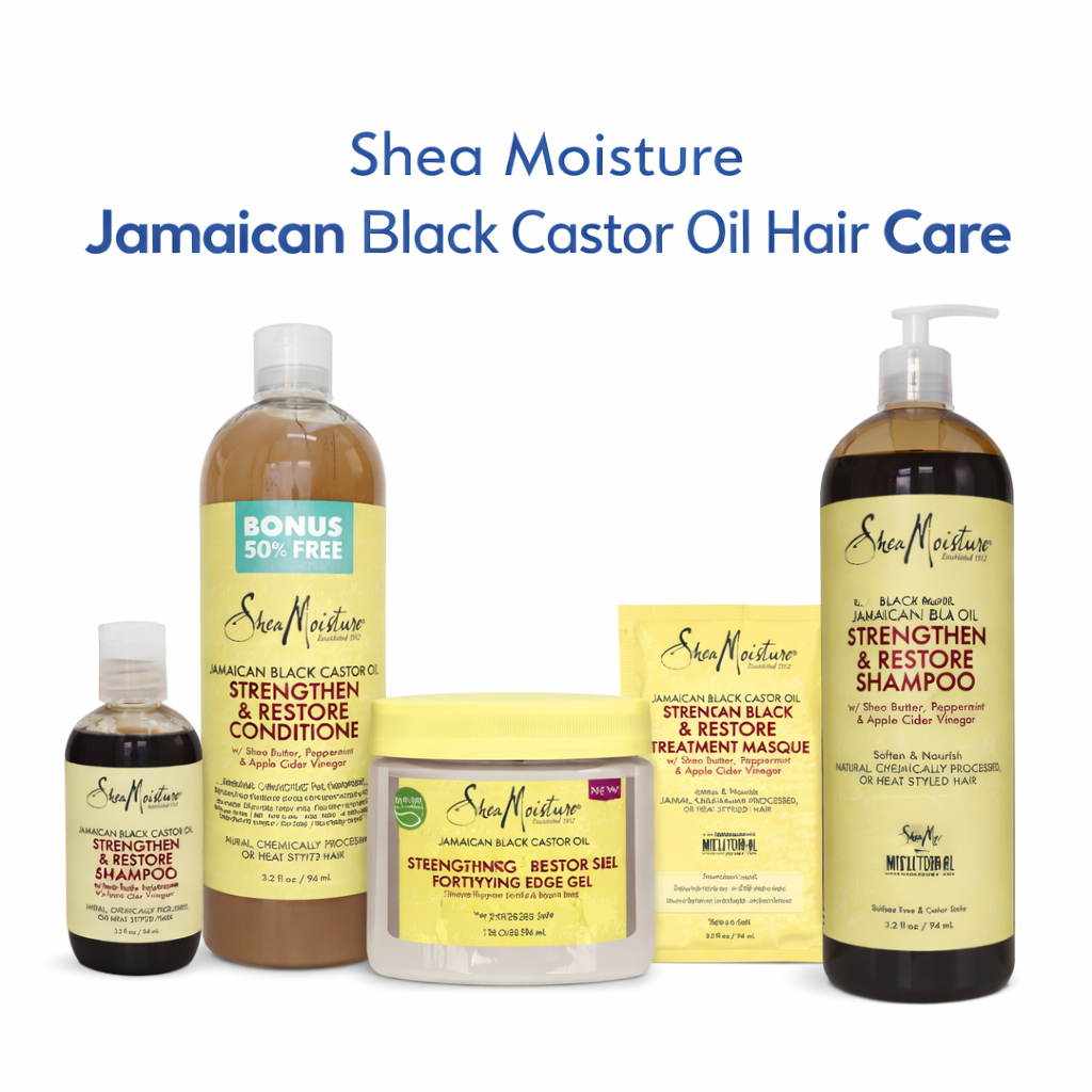 Shea Moisture Jamaican Black Castor Oil Hair Care