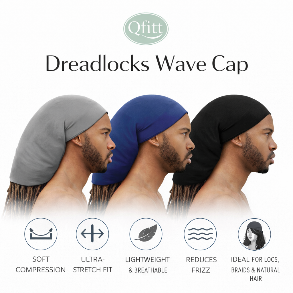 Qfitt Dreadlocks Wave Cap