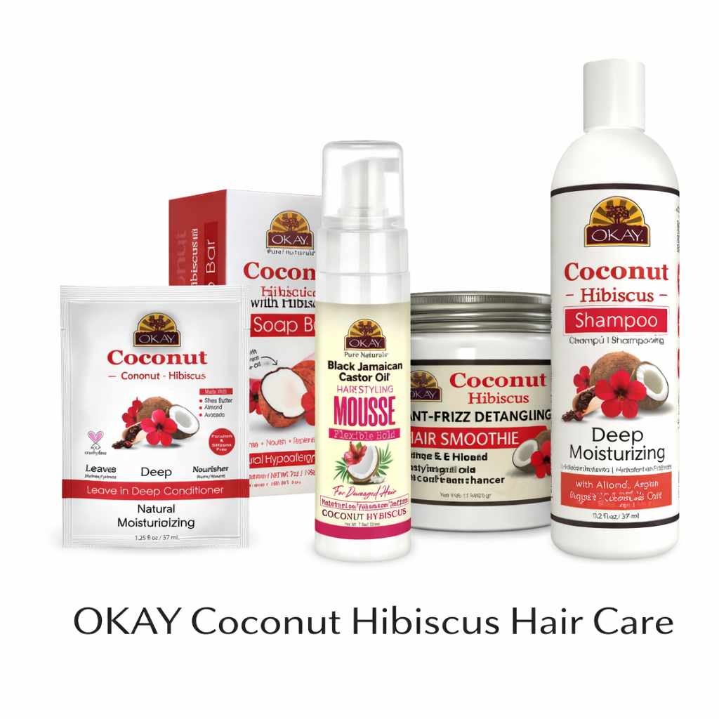 OKAY Coconut Hibiscus Hair Care