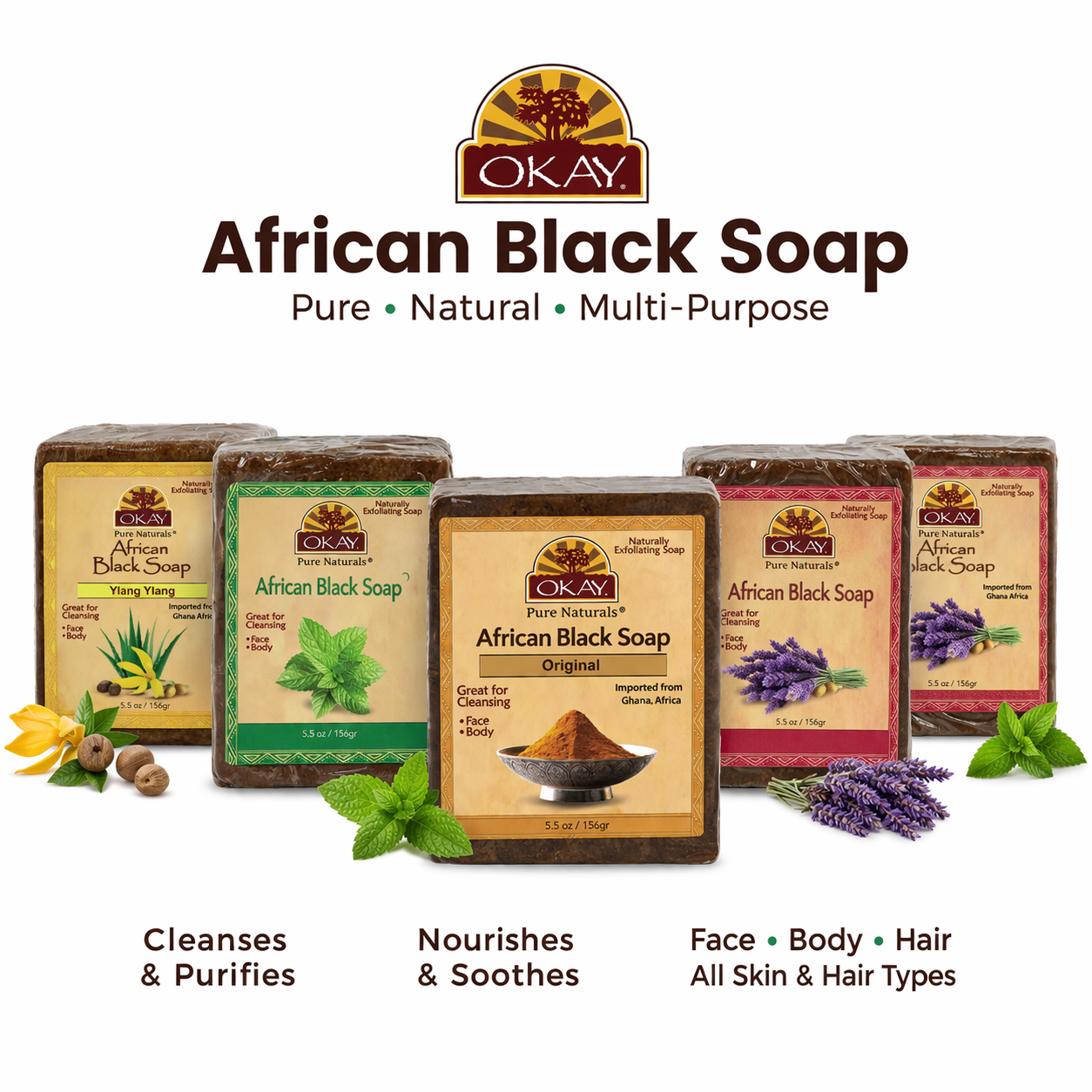 OKAY African Black Soap