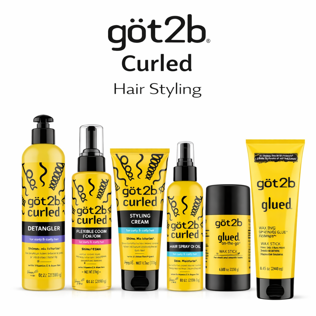 Got2b Curled Hair Styling