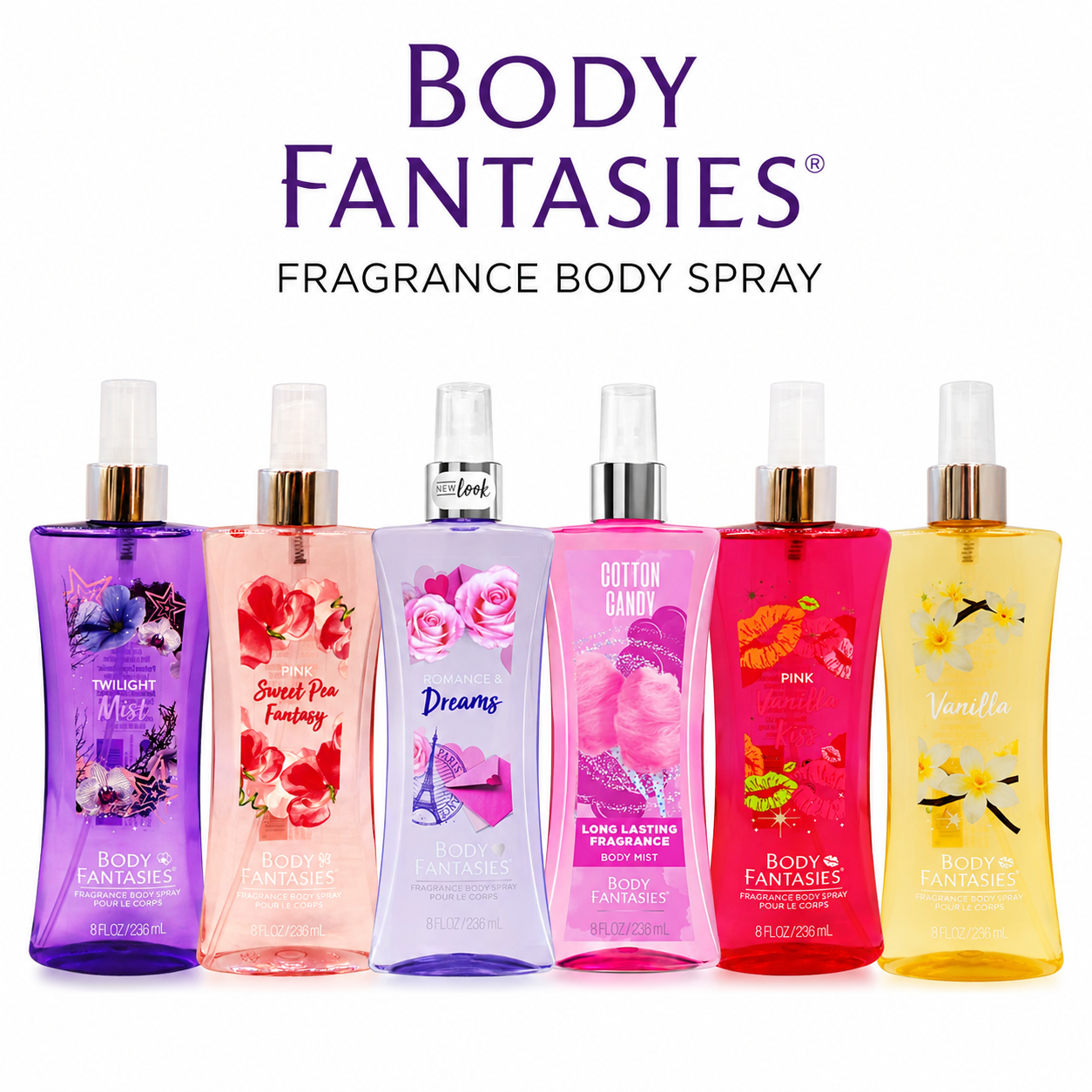 Body Fantasies Fragrance Body Spray