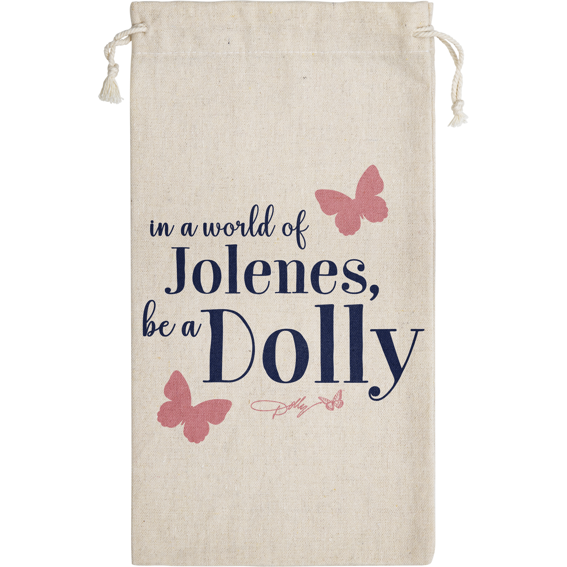 Canvas Wine Bag 6.5