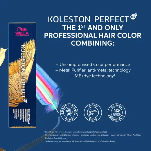 Wella Koleston Perfect Me Permanent Hair Color Intense Medium Blonde Natural 77/0