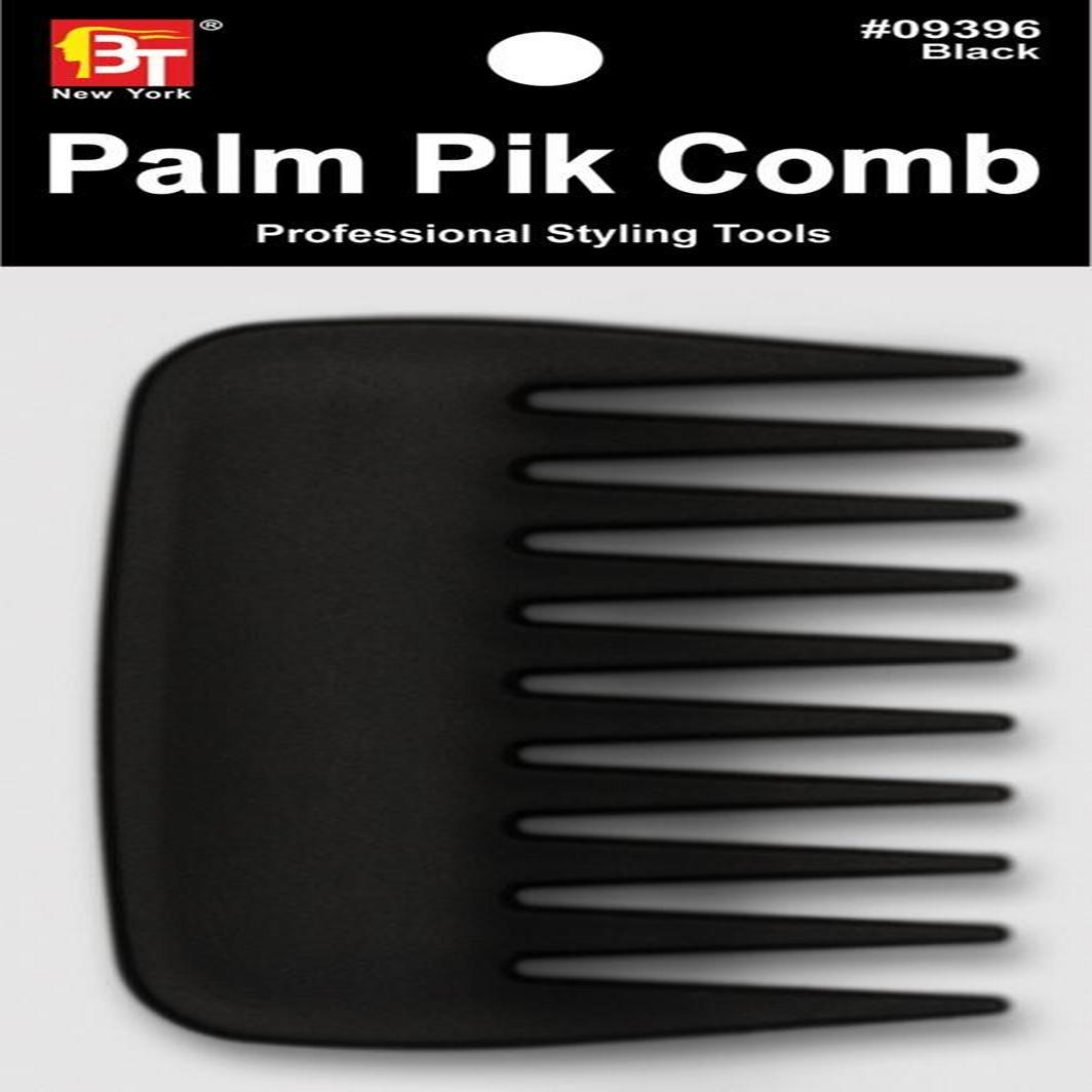 Plastic Comb Palm Pick Comb Black