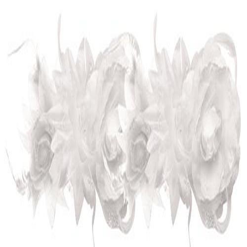 Flower Hair Clip & Band White