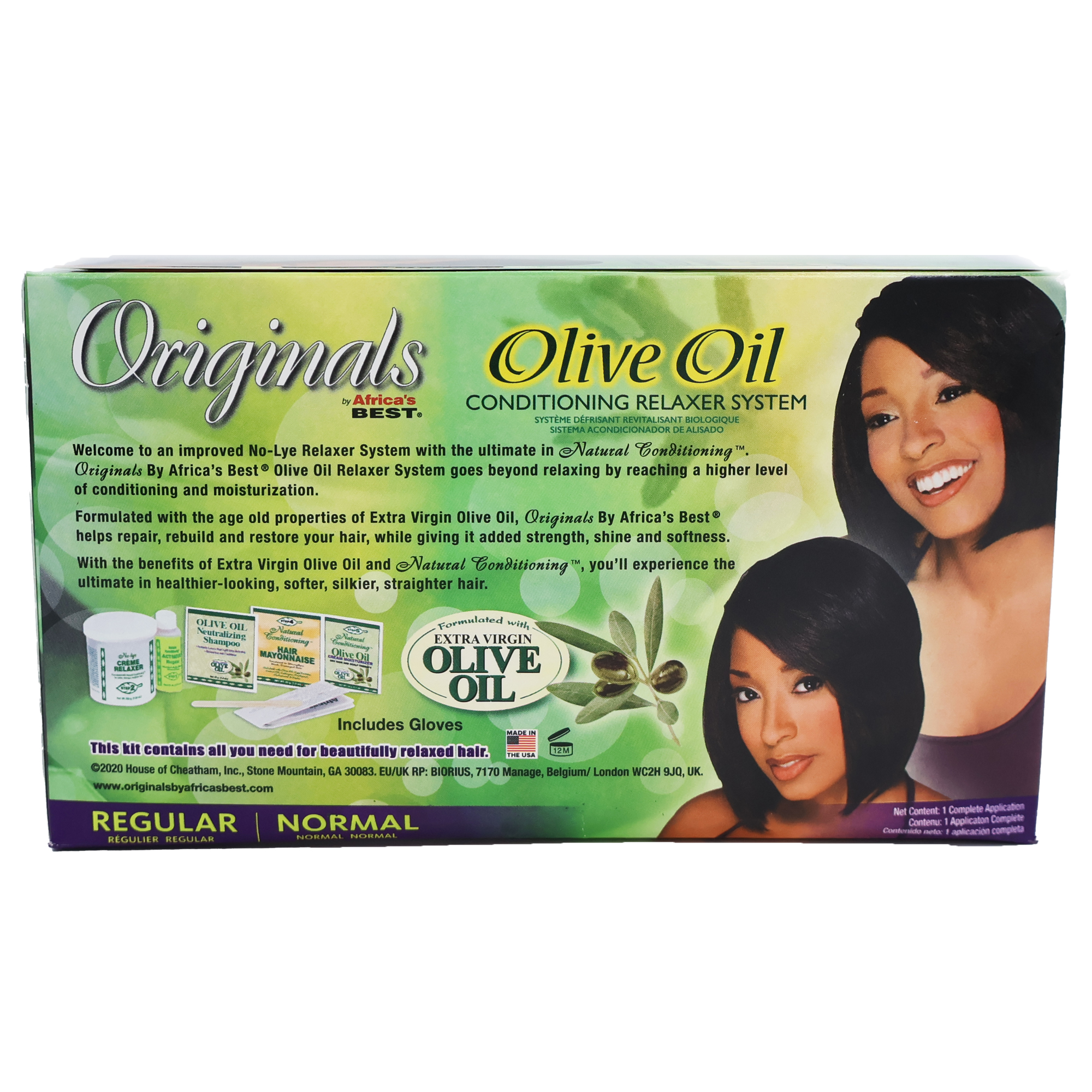 Africa's Best Originals Olive Oil Relaxer No Lye