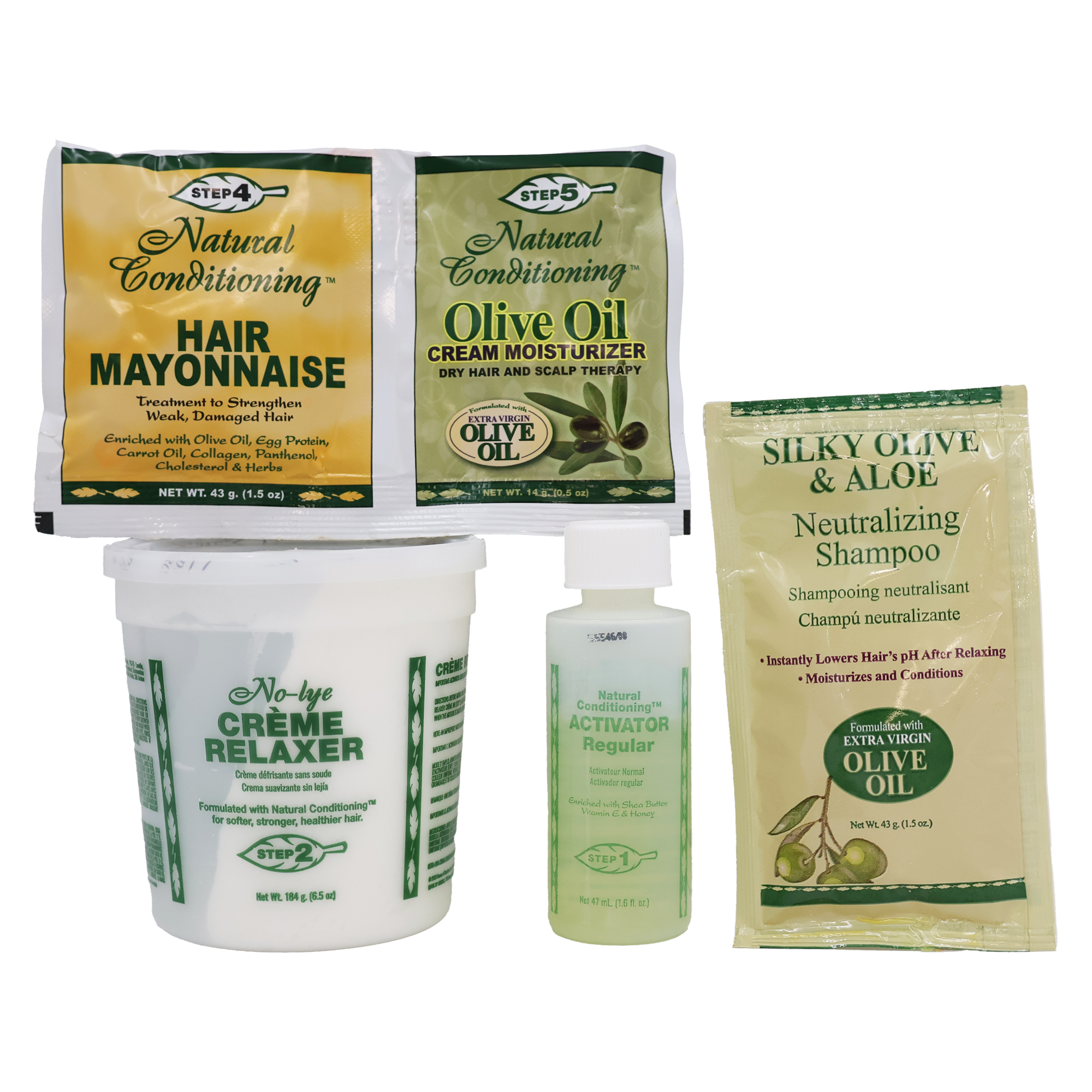 Africa's Best Originals Olive Oil Relaxer No Lye