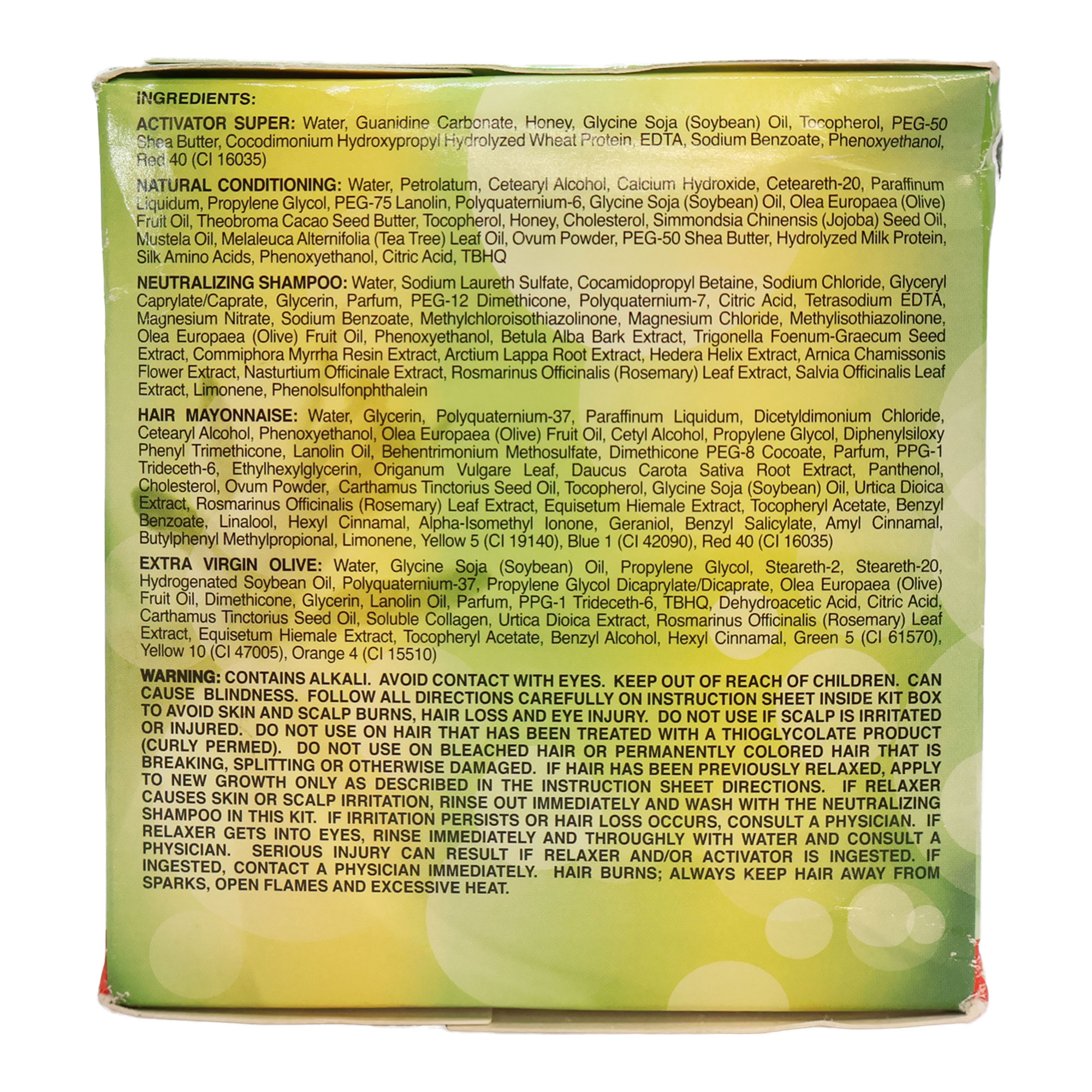 Africa's Best Originals Olive Oil Relaxer No Lye Super