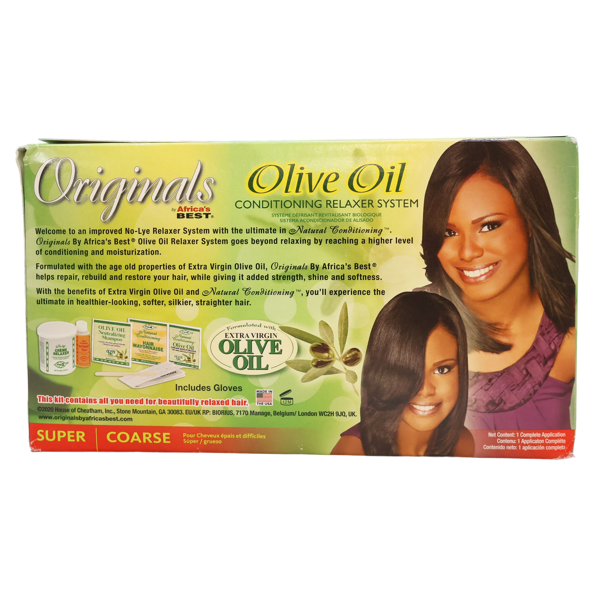 Africa's Best Originals Olive Oil Relaxer No Lye Super