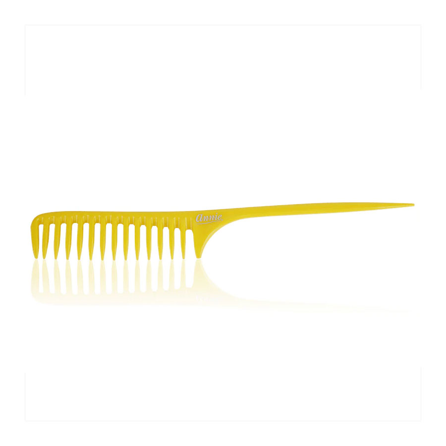 Annie Rat Tail Comb Large Tooch Assorted Color 12/PK