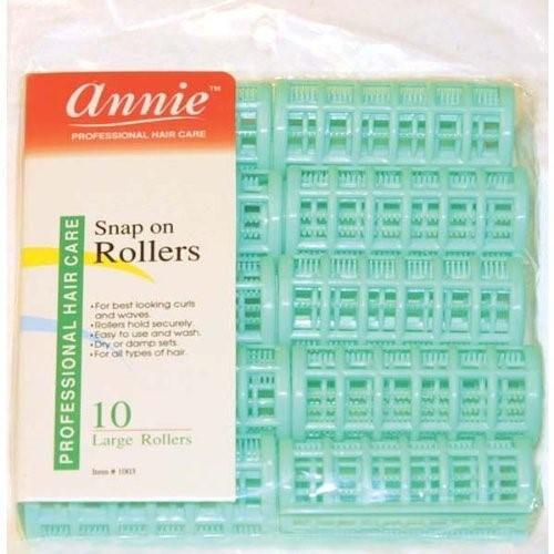 Annie Snap On Rollers Green, 7/8