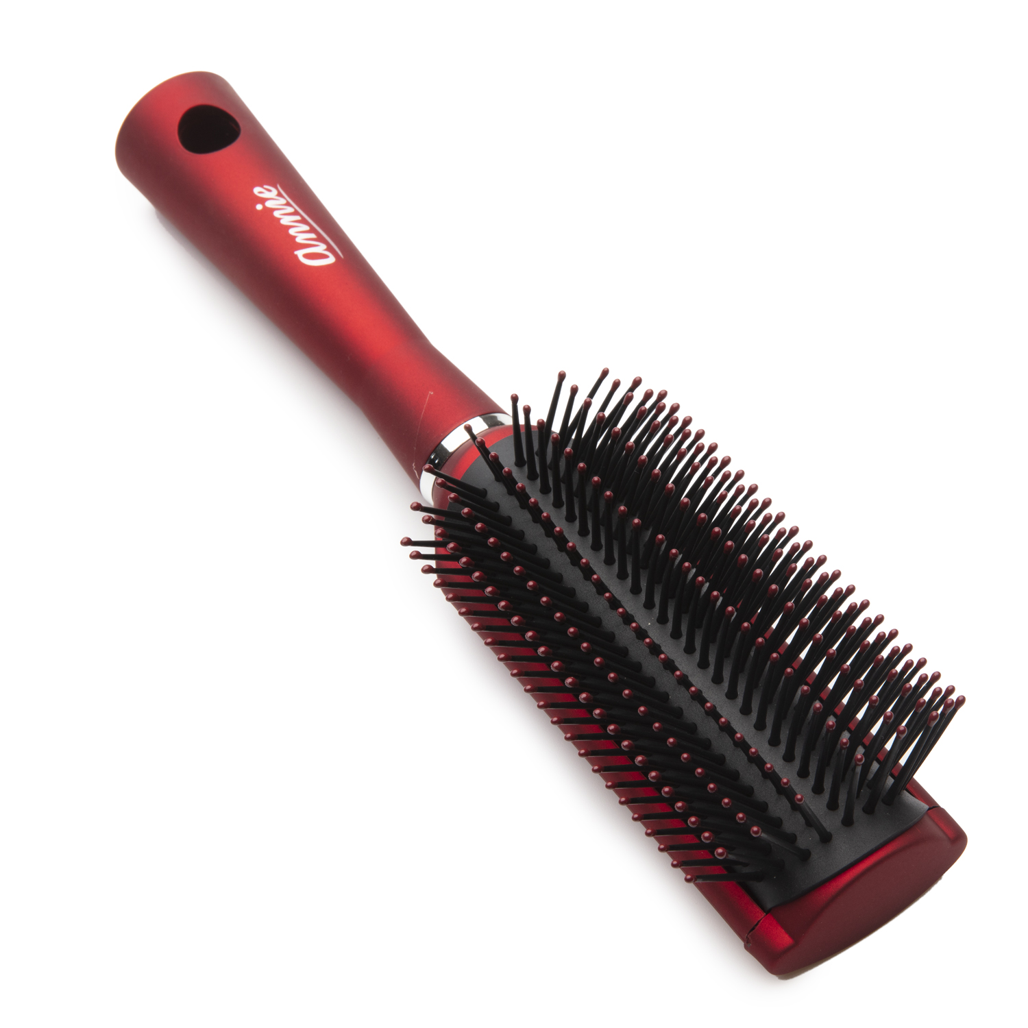 Annie Salon Brush Rubber Cushion Brush Red