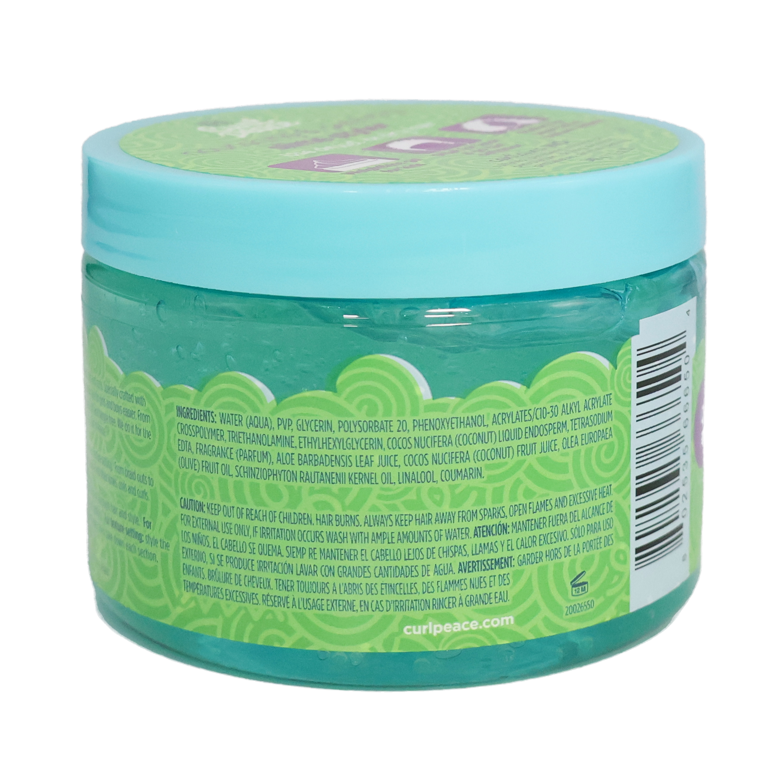 Just For Me Curl Peace Nourishing and Defining Slime Styler, 12 Oz.