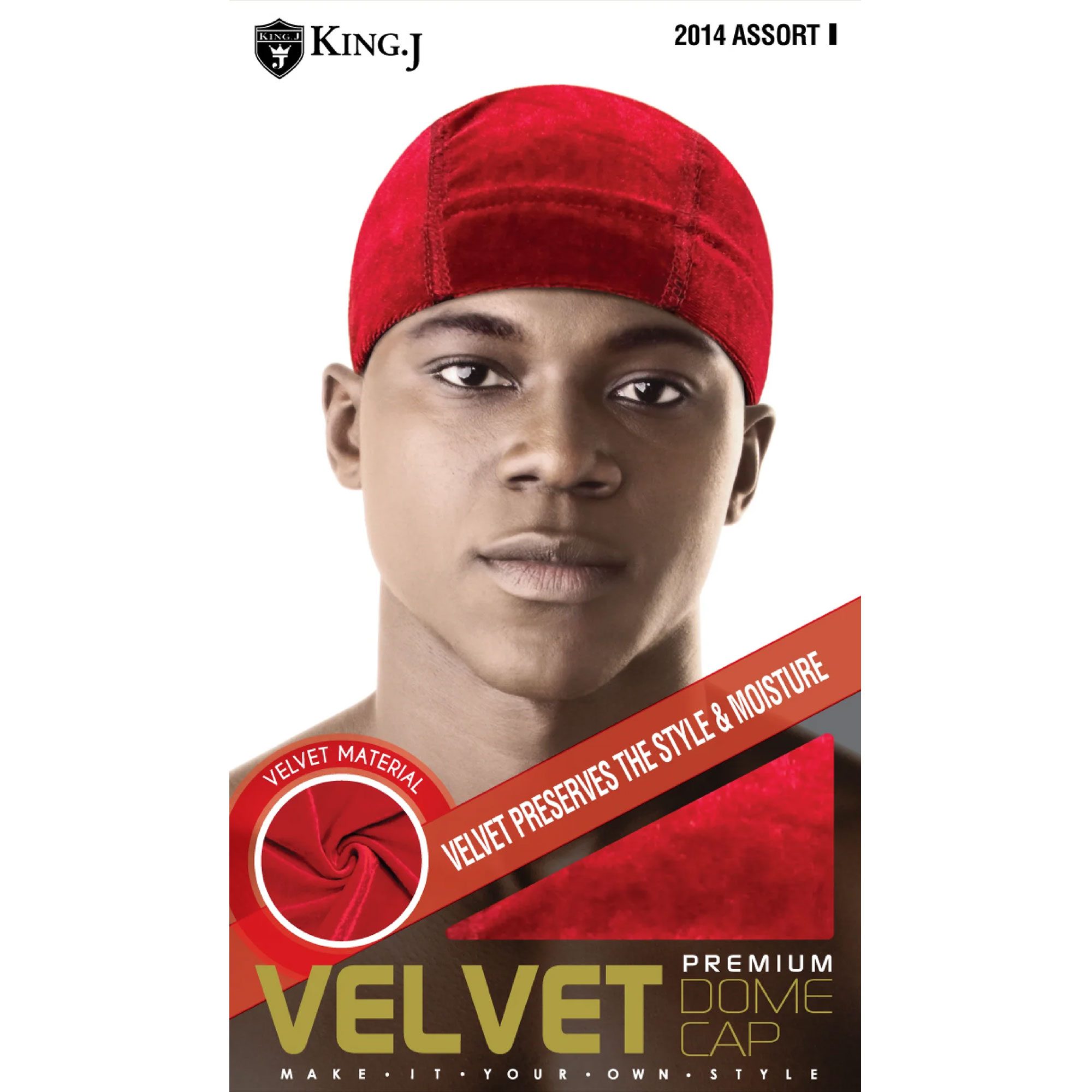 Men Dome Cap Assorted Color 12/PK