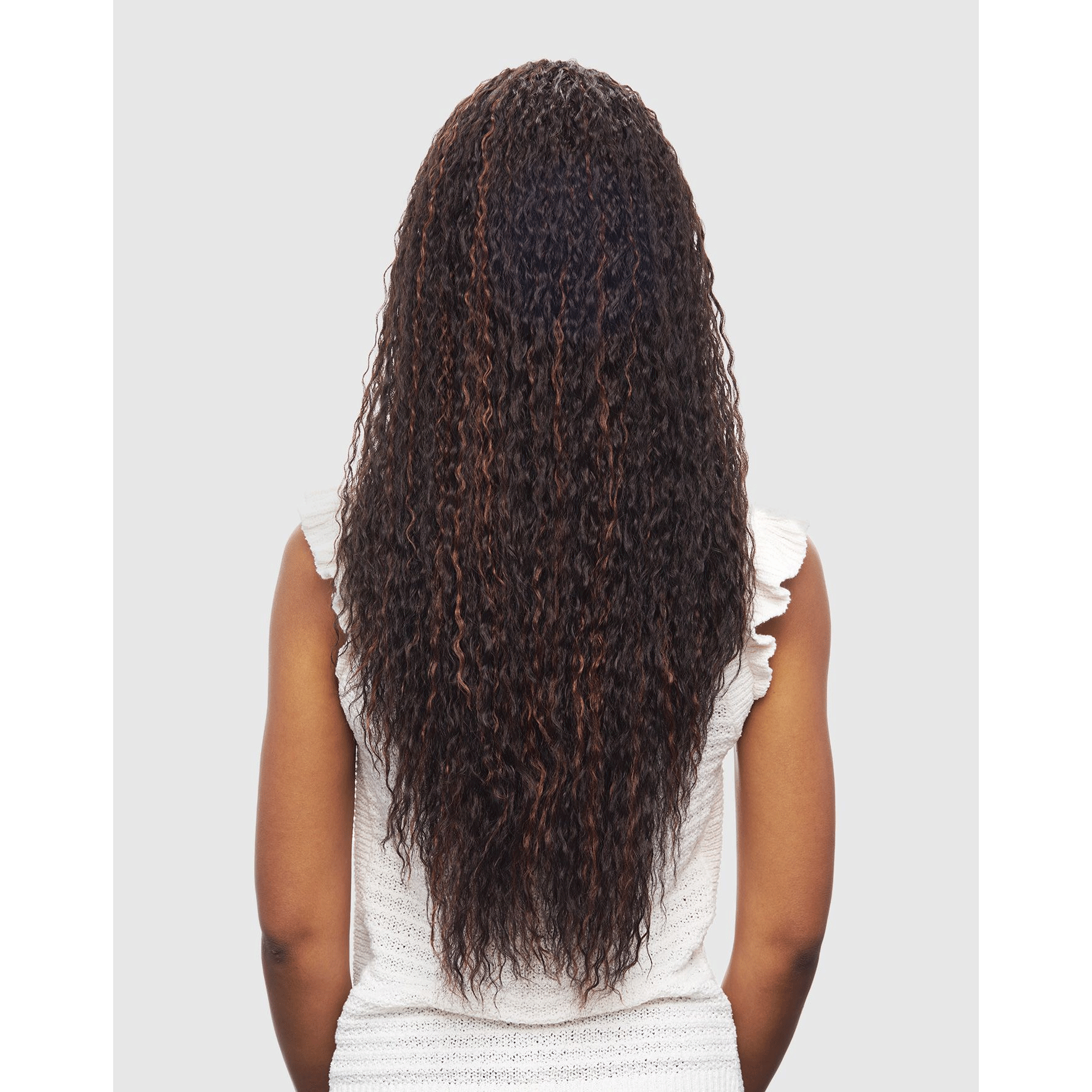 Drawstring Ponytail Hair Extension ST LEXIE SP1B/30 Natural Black Auburn Long