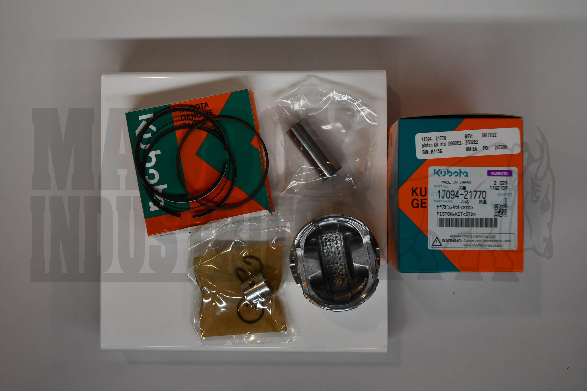 1J094-21770 – Kubota Generators Direct | Authorized Dealer