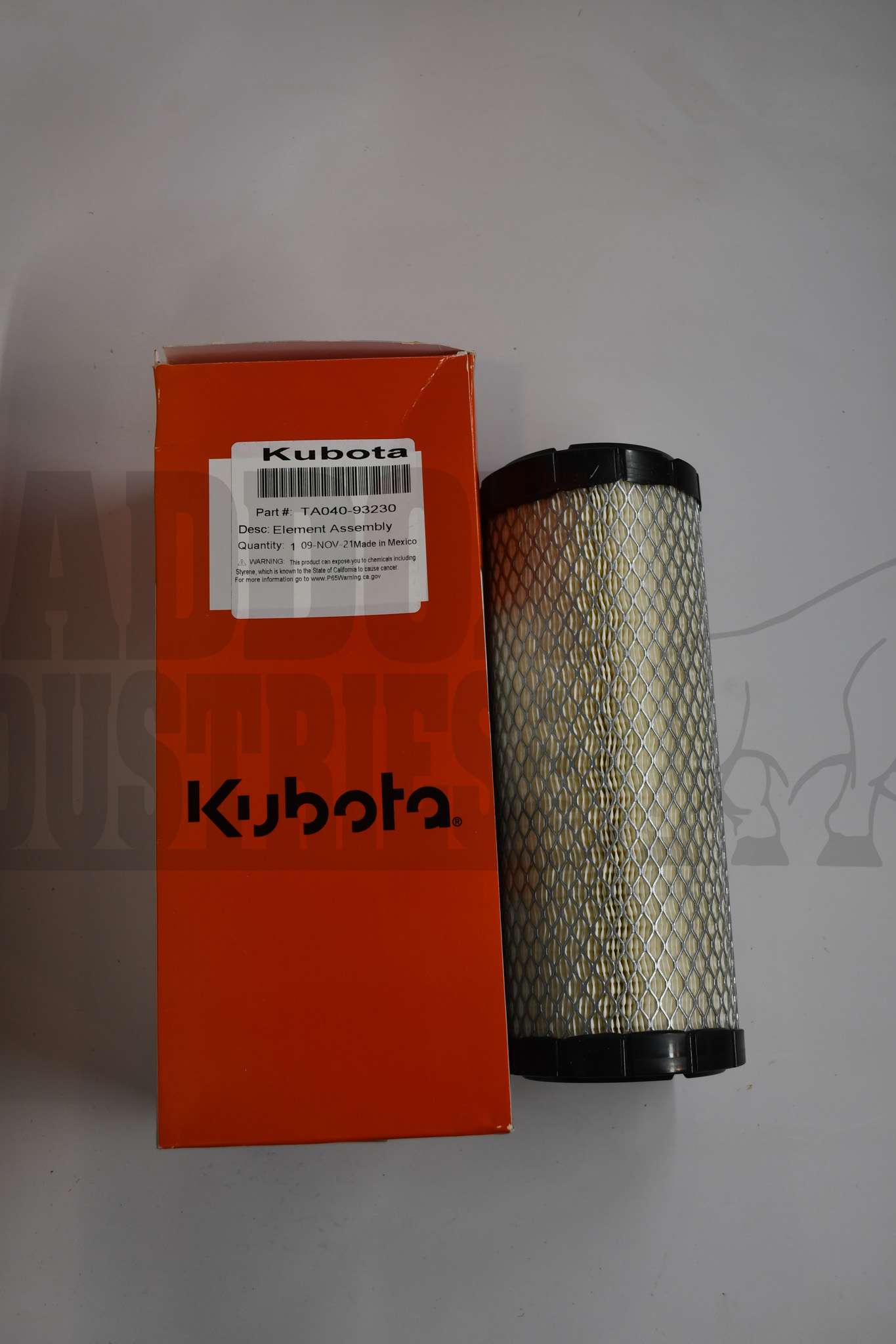 TA040-93230 – Kubota Generators Direct | Authorized Dealer